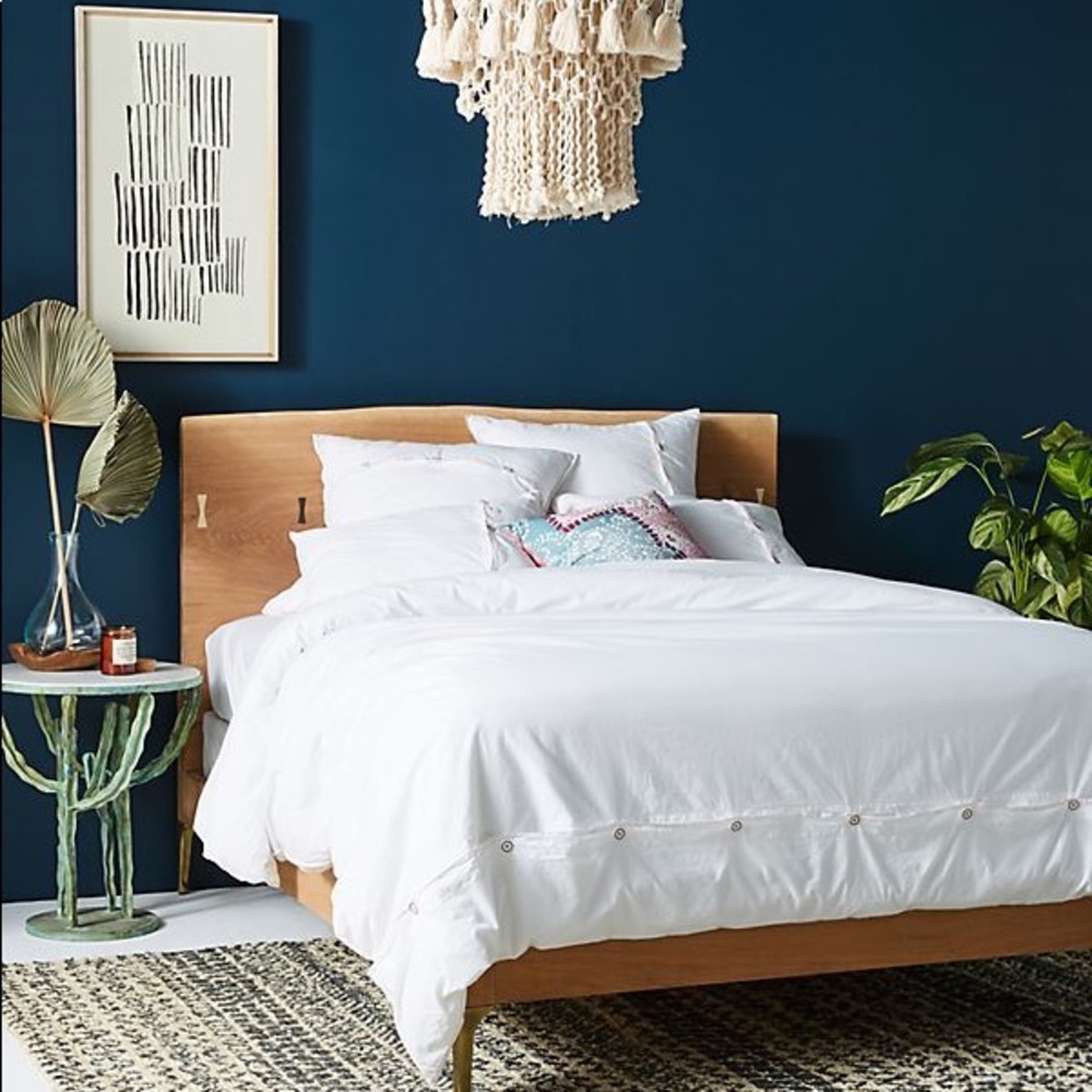 SALE! Percale Betsy Duvet Cover from Anthropologie